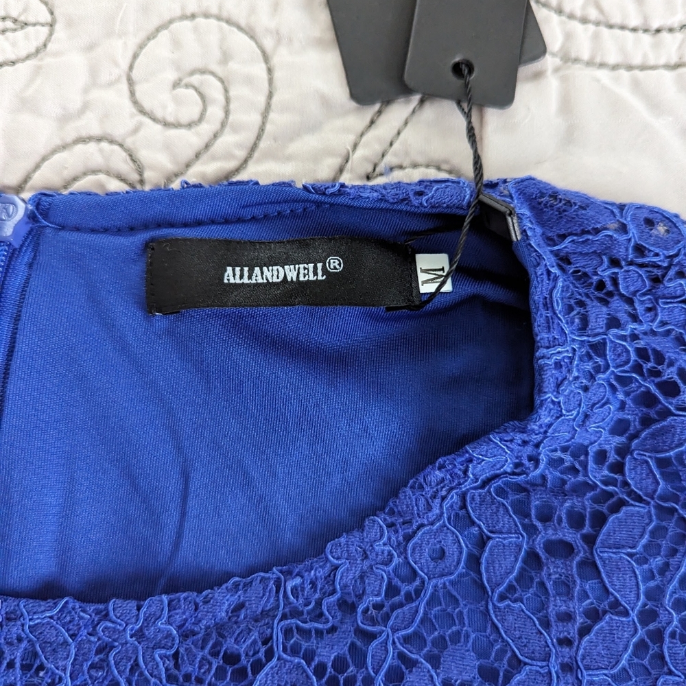 NWT Allndwell Lace Dress - Picture 6 of 12